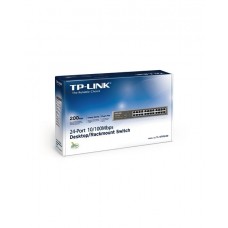 TP-Link TL-SF1024D 24-портовый Fast Ethernet настольный/монтируемый в стойку коммутатор