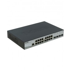 D-Link DGS-1210-20/ME/A1A  WebSmart коммутатор  16 портов 10/100/1000  + 4SFP