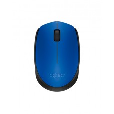 Мышь компьютерная  Mouse wireless LOGITECH m170 blue