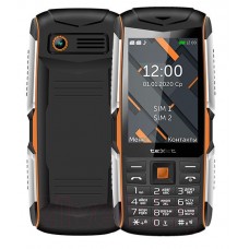 Мобильный телефон Texet TM-D426 черный-оранжевый
