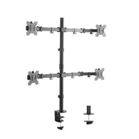 Настольный кронштейн Brateck LDT12-C048N для 4-х мониторов (13"-32")