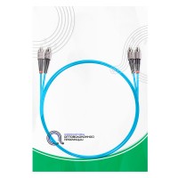 Патч Корд Оптоволоконный FC/UPC-FC/UPC MM OM3 50/125 Duplex 3.0мм 1 м