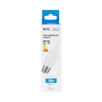 Лампа светодиодная SVC LED CB35-7W-E27-4000K Свеча на ветру Нейтральный