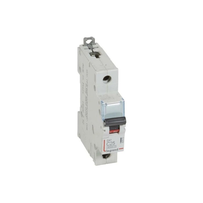 Автоматический выключатель Legrand 407672 1П C 25A DX3 6000 10kA