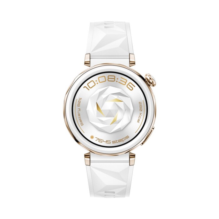 Смарт часы Huawei Watch GT 5 Pro JNA-B29 42mm White Fluoroelastomer Strap