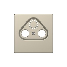 Центральная накладка MERTEN MTN4123-6033 D-Life TV розетки, 2/3 отверстий сахара