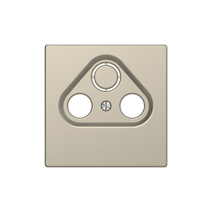 Центральная накладка MERTEN MTN4123-6033 D-Life TV розетки, 2/3 отверстий сахара