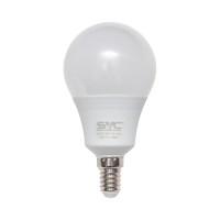 Эл. лампа светодиодная SVC LED G45-9W-E14-4500К, Нейтральный