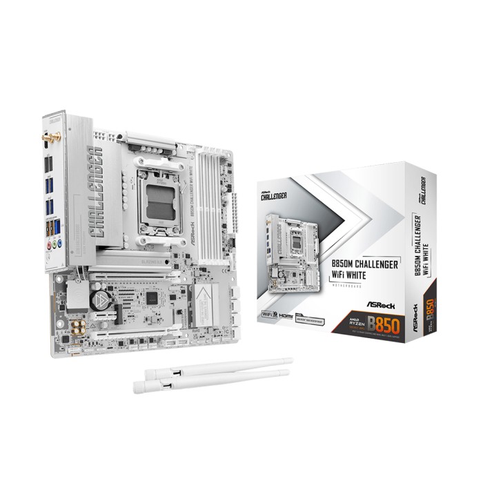 Материнская плата ASRock B850M Challenger WiFi White