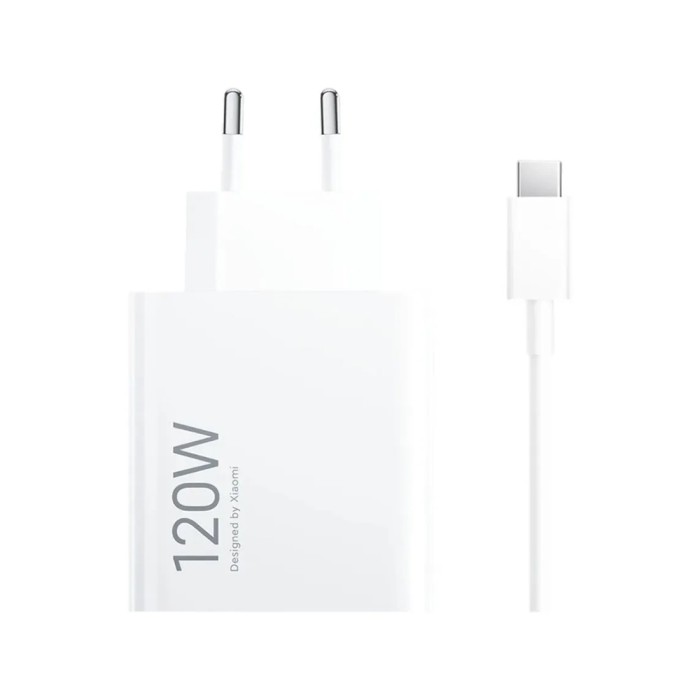 Адаптер питания Xiaomi 120W HyperCharge Combo (Type-A) ( в комлпекте кабель Type-c)