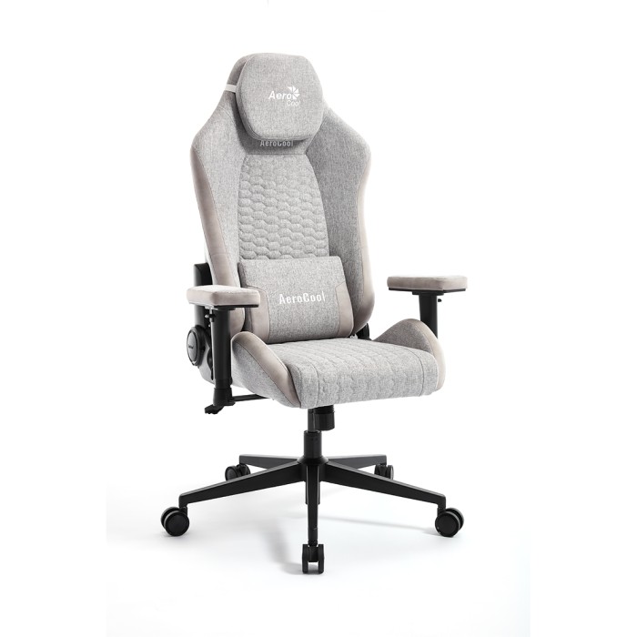 Игровое компьютерное кресло Aerocool CROWN Loft Light Grey