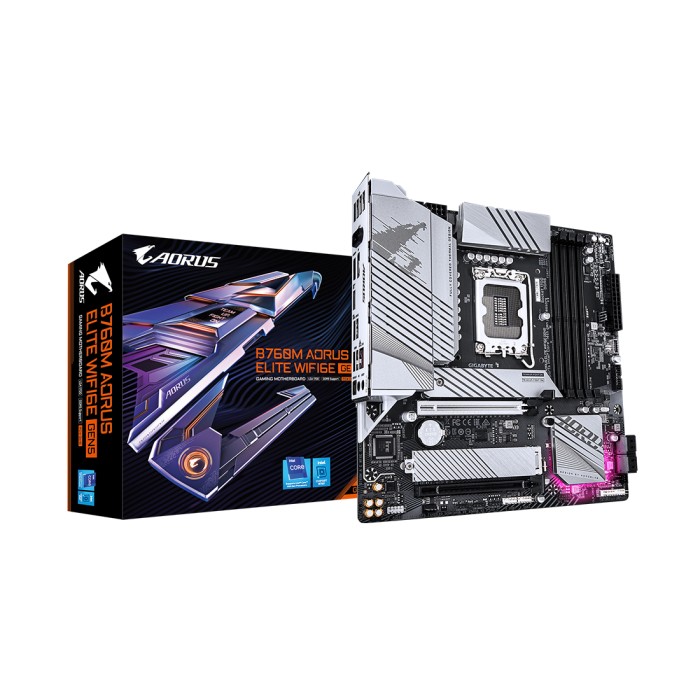 Материнская плата Gigabyte B760M AORUS ELITE WIFI6E GEN5