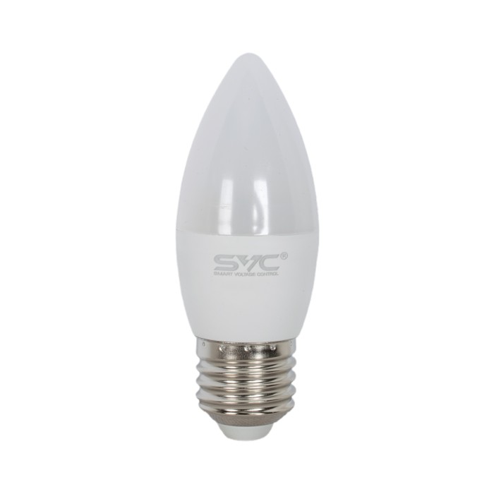 Лампа светодиодная SVC LED C35-7W-E27-4000K Свеча Нейтральный