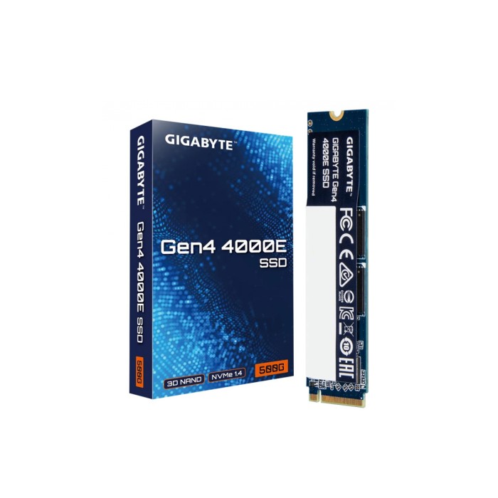 Твердотельный накопитель SSD Gigabyte G440E500G 500GB M.2 2280 PCIe 4.0x4