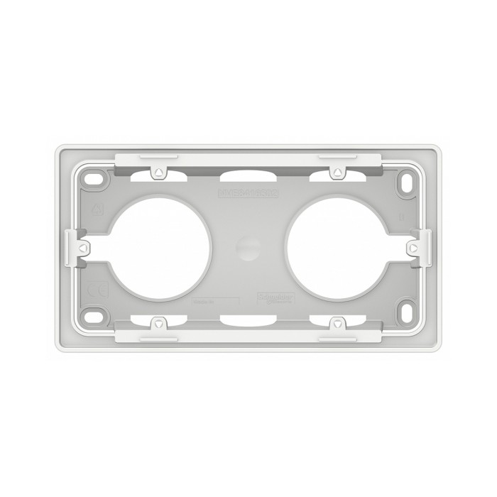 Коробка SE NU800418 Unica New для открытой установки двухпостовая белый