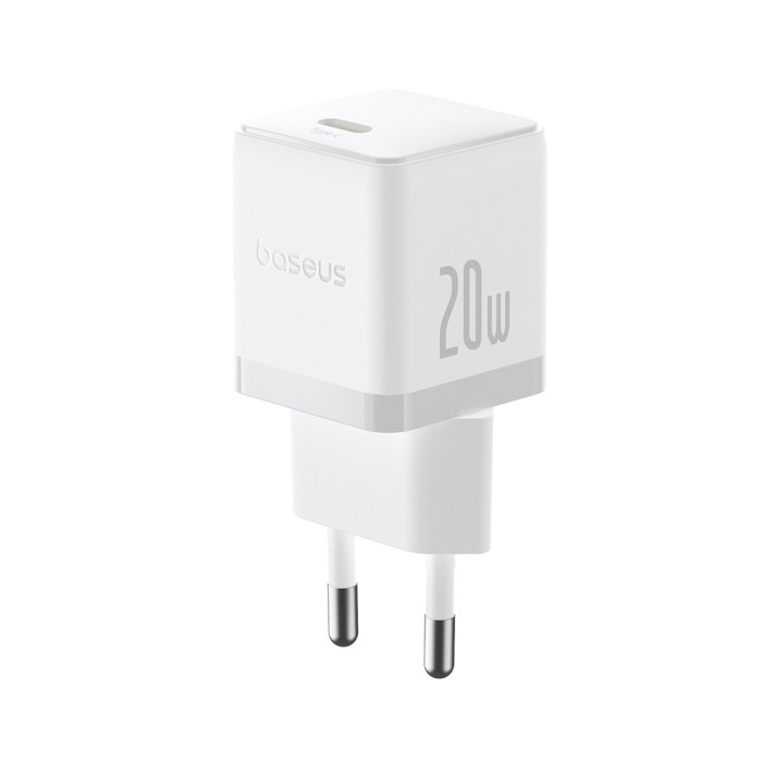 Адаптер питания Baseus Palm 1C 20W White (P10111602213-01)