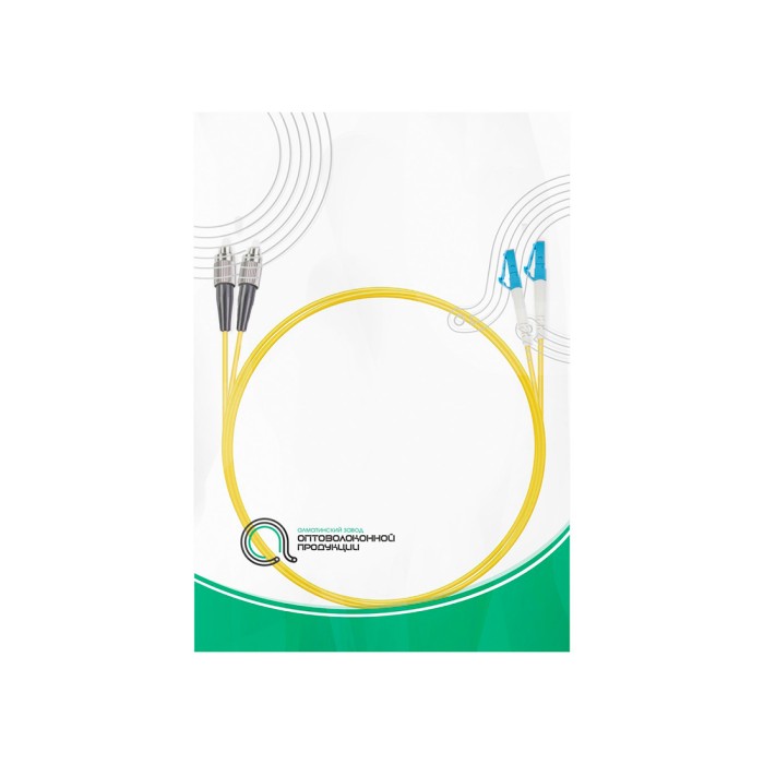 Патч Корд Оптоволоконный SC/UPC-LC/APC SM 9/125 Simplex 2.0мм 1 м