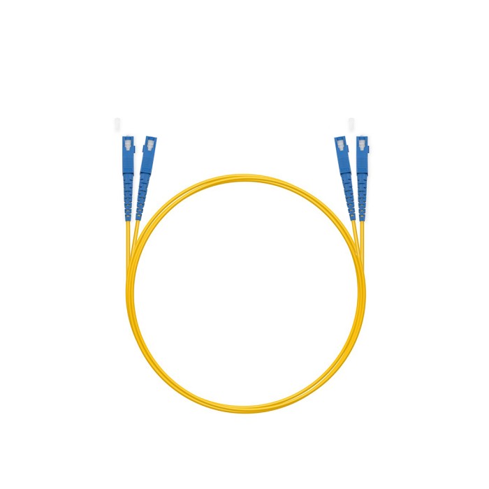 Патч Корд Оптоволоконный SC/UPC-SC/UPC SM 9/125 Duplex 3.0мм 1 м