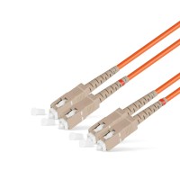Патч Корд Оптоволоконный SC/UPC-SC/UPC MM OM2 50/125 Duplex 3.0мм 1 м