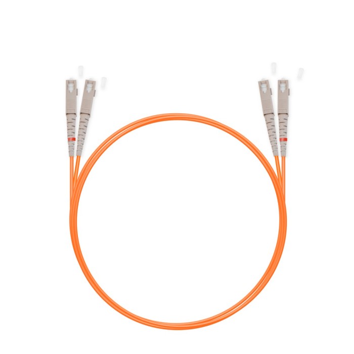 Патч Корд Оптоволоконный SC/UPC-SC/UPC MM OM2 50/125 Duplex 3.0мм 1 м