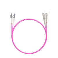 Патч Корд Оптоволоконный SC/UPC-LC/UPC MM OM4 50/125 Duplex 3.0мм 1 м