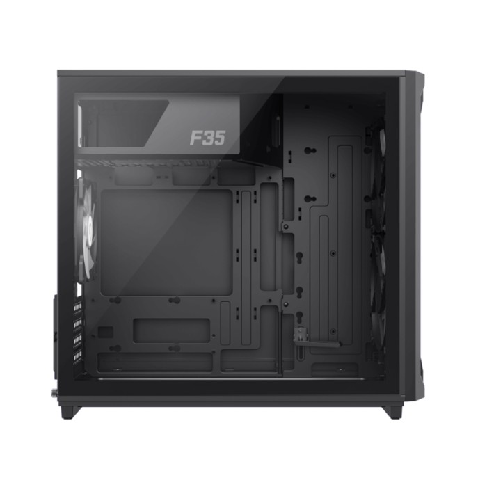 Компьютерный корпус Gamemax F35 BW Black без Б/П