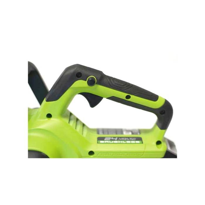 Цепная пила аккумуляторная Greenworks 2007007UB GD24CS30 24V 30см бесщеточная c 1хАКБ 4 Ач и ЗУ