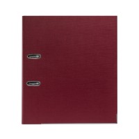 Папка-регистратор Deluxe с арочным механизмом, Office 3-WN8 (3" WINE), А4, 70 мм, бордовый