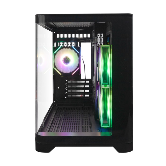 Компьютерный корпус 1STPLAYER UV5 BLACK без Б/П