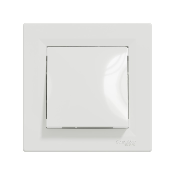 Переключатель одноклавишный SE EPH0400121 Asfora в сборе белый