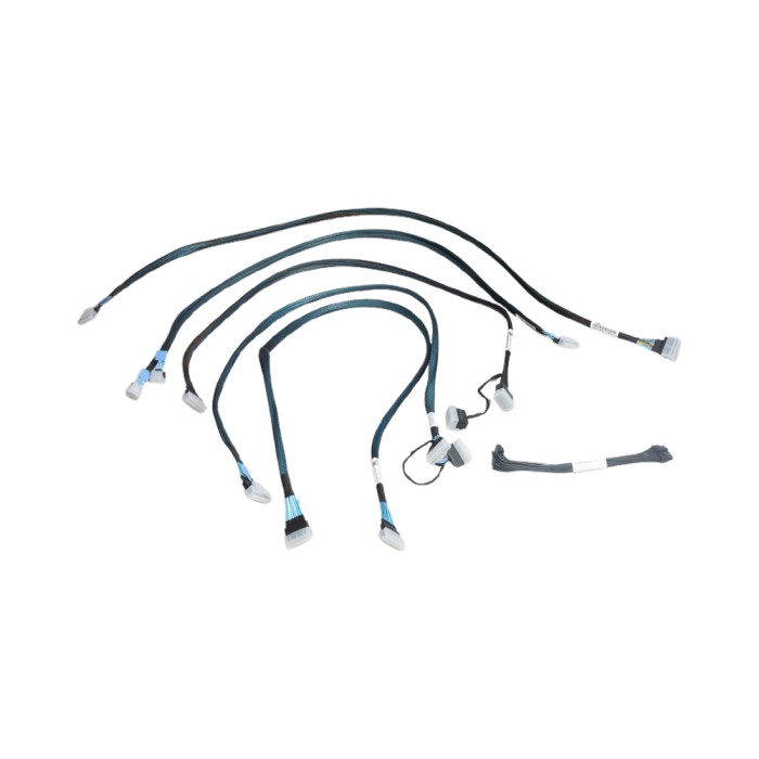 Комплект интерфейсных кабелей Lenovo ThinkSystem SR650 V2 2.5" Chassis Front BP1 SAS/SATA Cable Kit