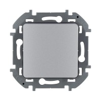Переключатель перекрёстный одноклавишный Legrand 673682 Inspiria с/у алюминий