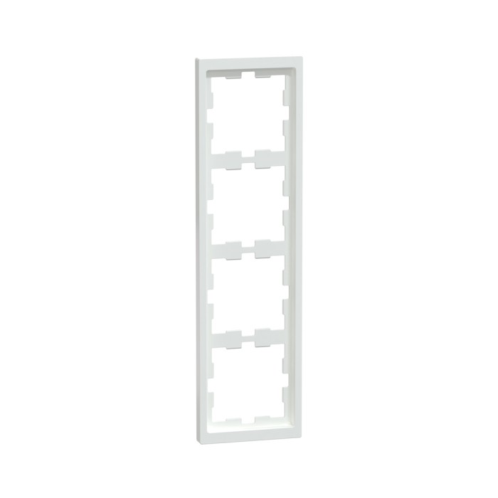 Рамка MERTEN MTN4040-6535 D-Life 4 постовая белый лотос