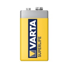 Батарейка VARTA Superlife (Super Heavy Duty) E-Block 9V - 6F22P 1 шт. в блистере