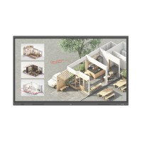 Интерактивный дисплей LG 75TR3DQ-B