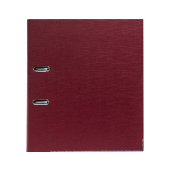 Папка-регистратор Deluxe с арочным механизмом, Office 3-WN8 (3" WINE), А4, 70 мм, бордовый