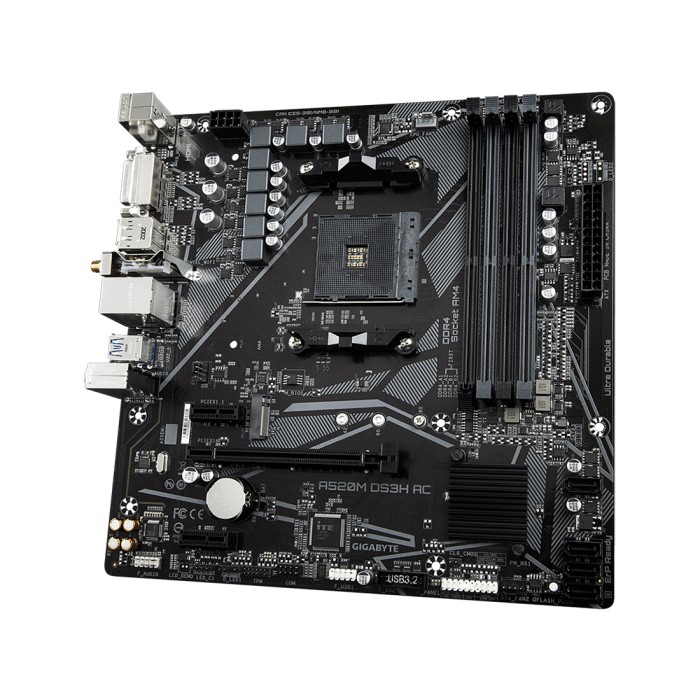Материнская плата Gigabyte A520M DS3H AC