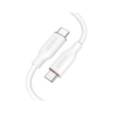 Интерфейсный кабель Anker PowerLine III Flow USB-C to USB-C (A8552H21) Белый