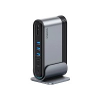 Док-станция Baseus UnionJoy 17-Port Triple Grey (B00532304811-00)