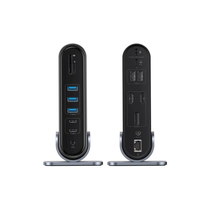 Док-станция Baseus UnionJoy 17-Port Triple Grey (B00532304811-00)