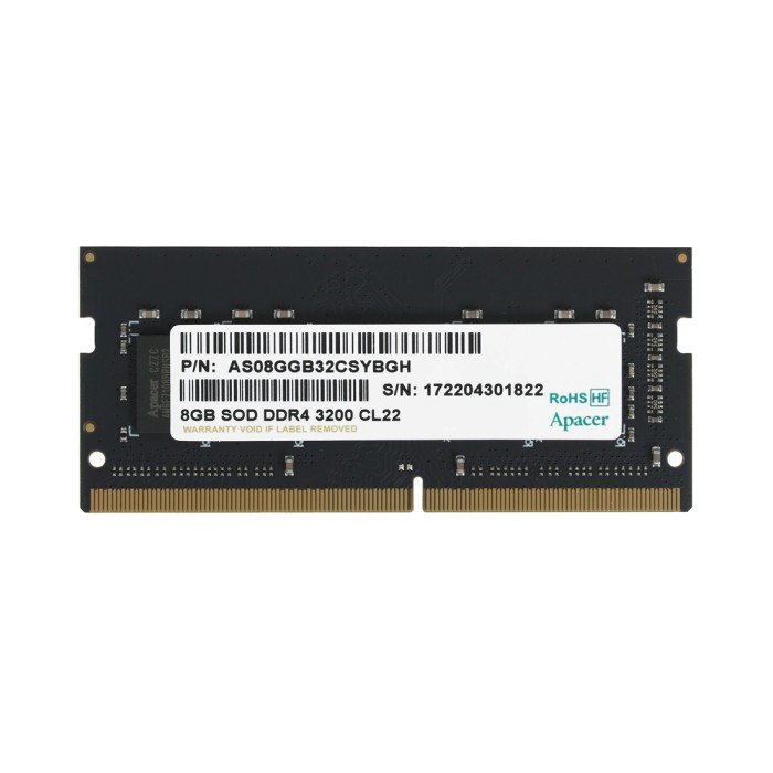 Модуль памяти для ноутбука Apacer ES.08G21.GSH 8GB 3200MHz