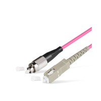 Патч Корд Оптоволоконный FC/UPC-SC/UPC MM OM4 50/125 Simplex 3.0мм 1 м