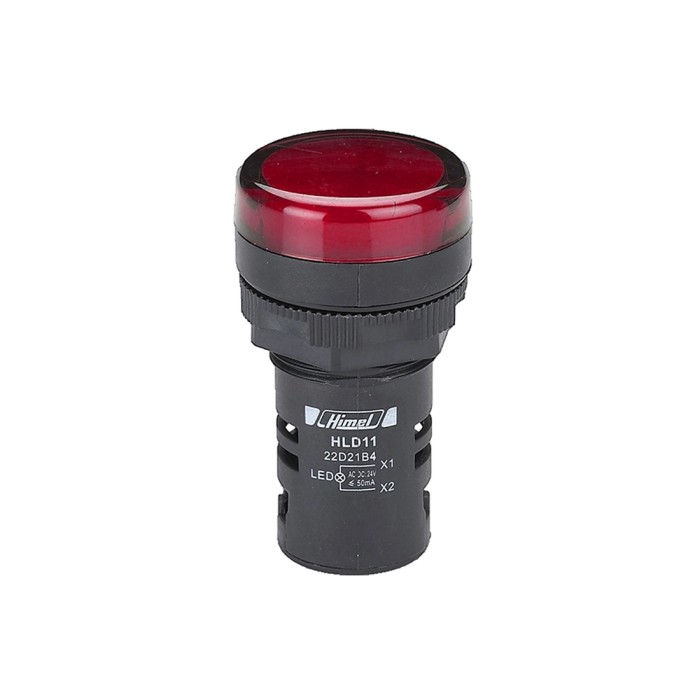 Сигнальная лампа Himel 22мм AC/DC 24В красная