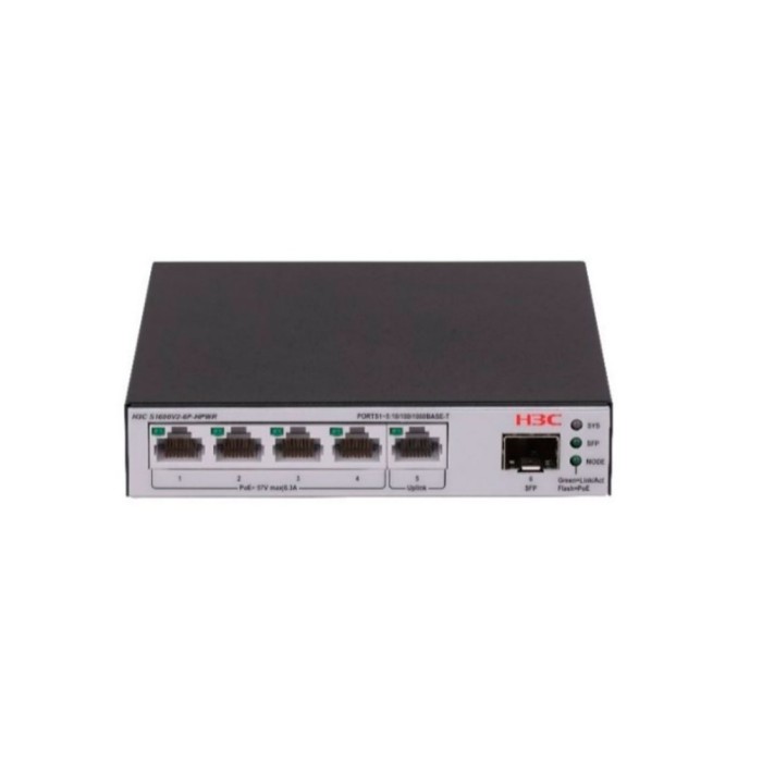 Коммутатор H3C LS-1600V2-6P-HPWR-GL