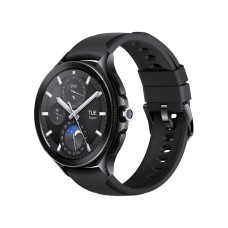 Смарт часы Xiaomi Watch 2 Pro-Bluetooth Silver Case with Brown Leather Strap