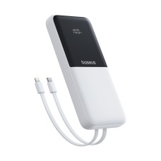 Портативный внешний аккумулятор Baseus Lipow 10000mAh 22.5W White (P10079101213-00)