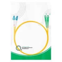 Патч Корд Оптоволоконный SC/APC-LC/UPC SM 9/125 Duplex 2.0мм 1 м