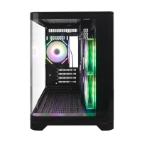 Компьютерный корпус 1STPLAYER UV5 BLACK без Б/П