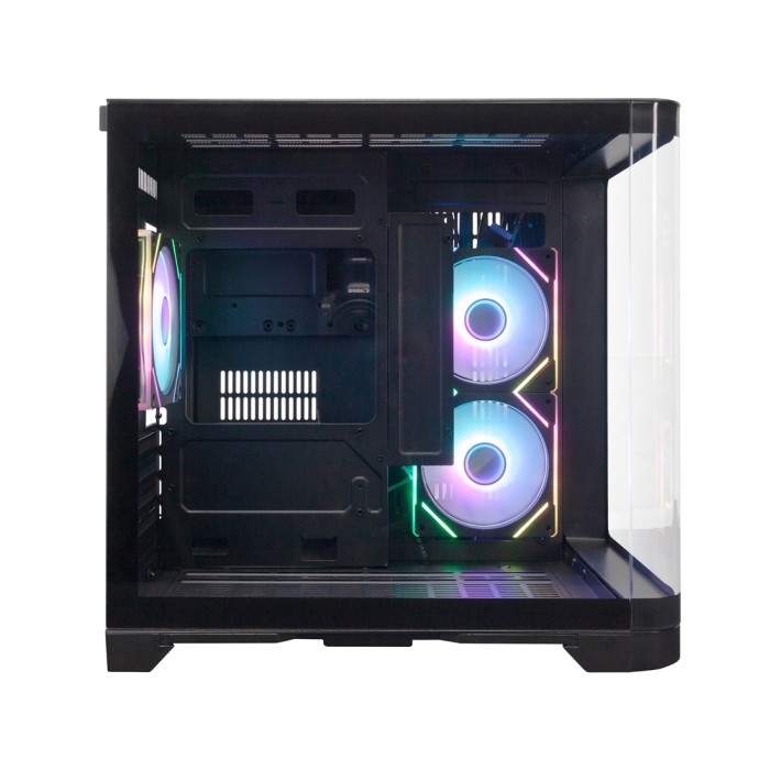 Компьютерный корпус 1STPLAYER UV5 BLACK без Б/П