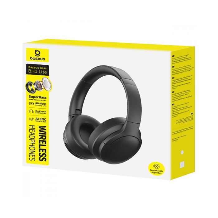 Наушники Baseus Bass BH1 Lite Cosmic Black (A0203C00)